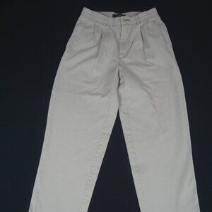 TOMMY HILFIGER PLEATED KHAKI DRESS PANTS MENS SIZE 32/32 K969
